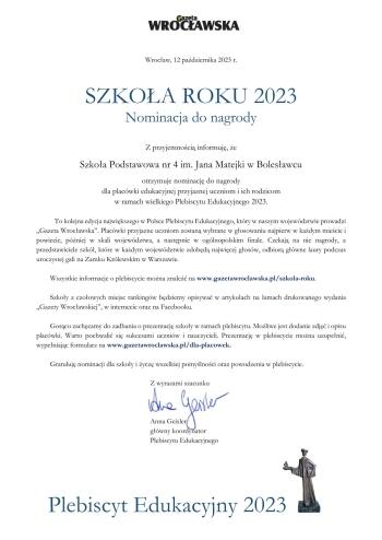 Nominacja_Szkola