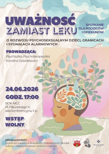 PLAKAT uwżność zamiast leku