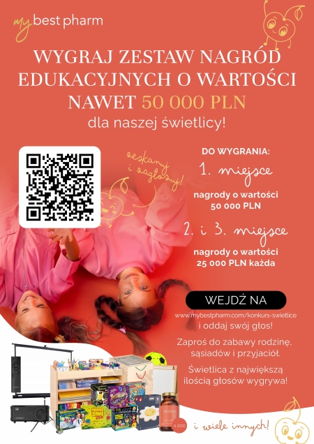 Wygraj zestaw nagród edukacyjnych dla naszej świetlicy