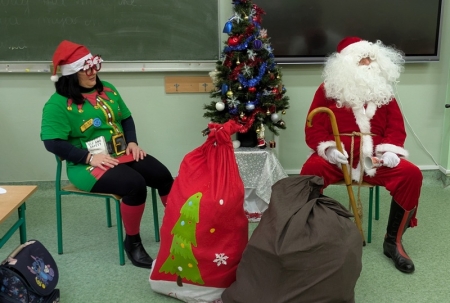 WITAJ ŚWIĘTY MIKOŁAJU W KLASIE 2C!