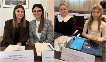 PRZEDSTAWICIELE BOLESŁAWIECKICH SZKÓŁ W MINISTERSTWIE EDUKACJI NARODOWEJ