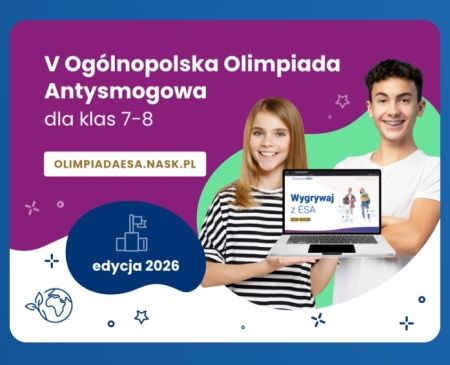 V OLIMPIADA ANTYSMOGOWA DLA KLAS 7-8