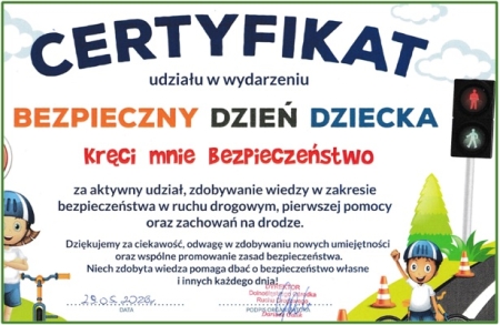 DZIĘKUJEMY DOLNOŚLĄSKIEMU OŚRODKOWI RUCHU DROGOWEGO W BOLESŁAWCU