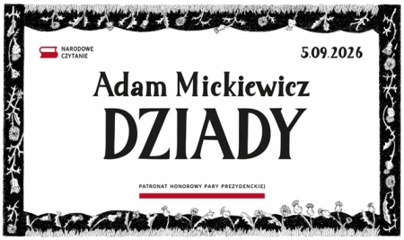''Dziady'' Adama Mickiewicza lekturą Narodowego Czytania w 2026 roku.