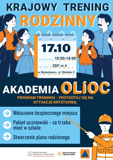 Przyjdź na Krajowy Trening Rodzinny!