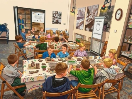 Gliniane szaleństwo i małe dzieła sztuki! Klasa 1c w świecie dawnych rzemiosł.
