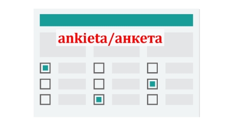 Ankieta/анкета